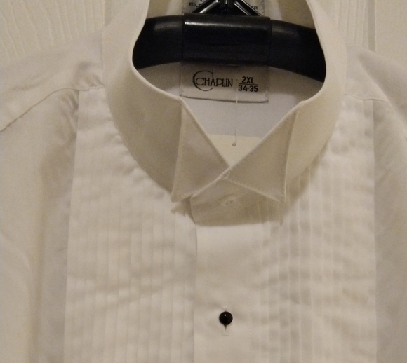 Chaplin texedo shirt - NWOT - Picture 2 of 7